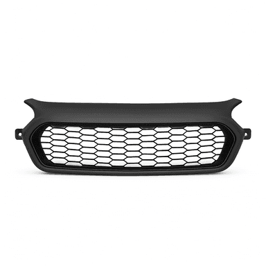 Radiator grille spoiler