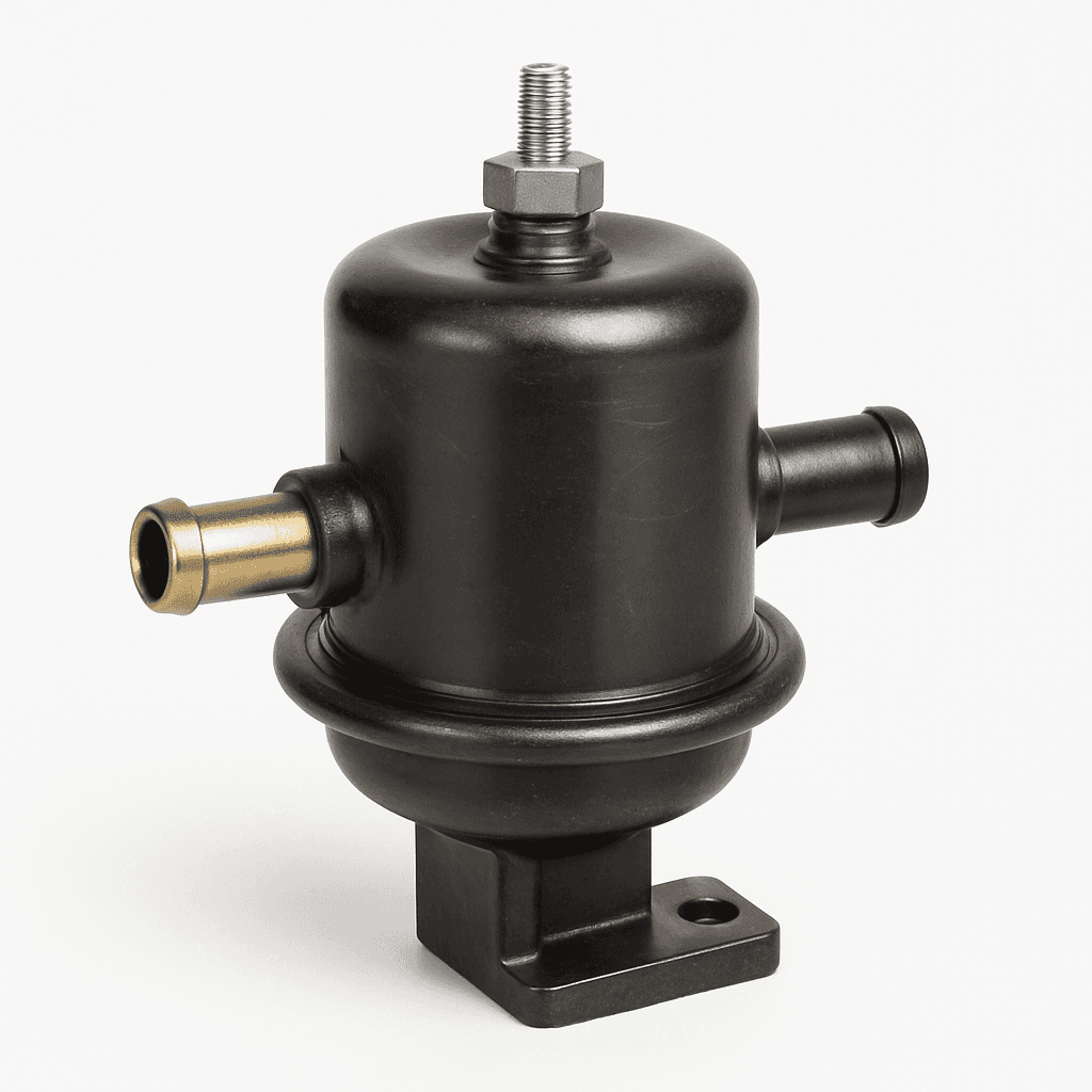 Fuel pressure pressure accumulator