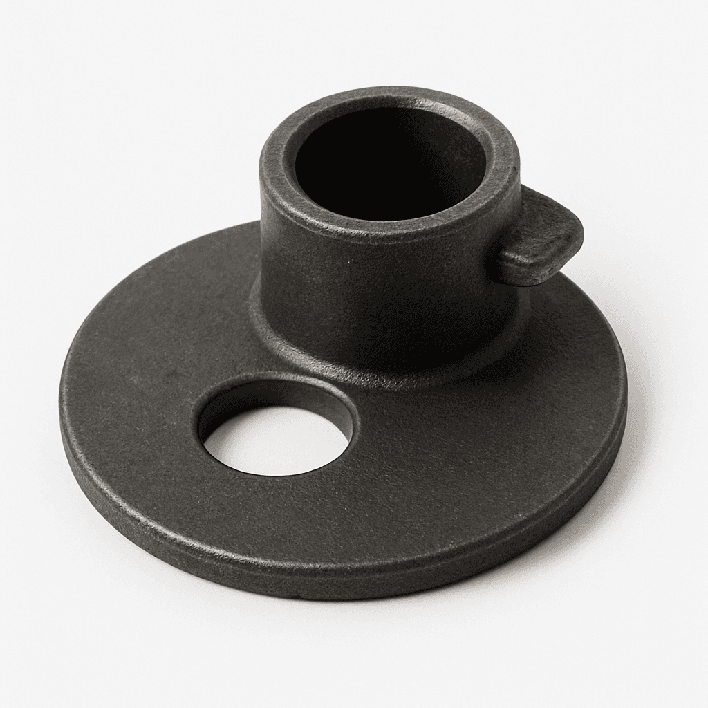 Spring shackle pressure disc