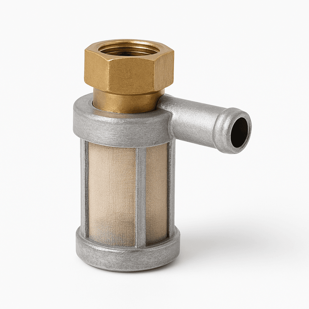 Carburettor fuel strainer