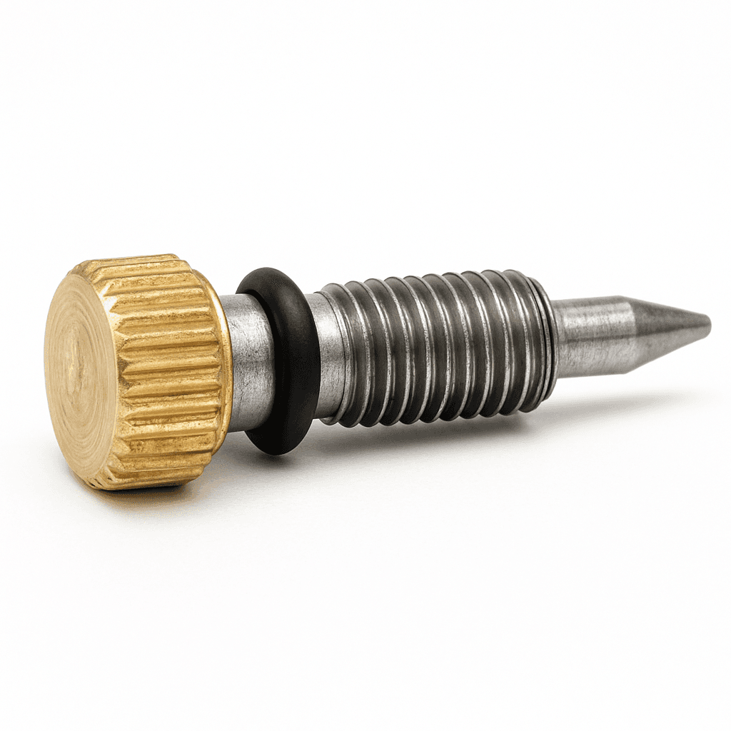 Carburettor control screw