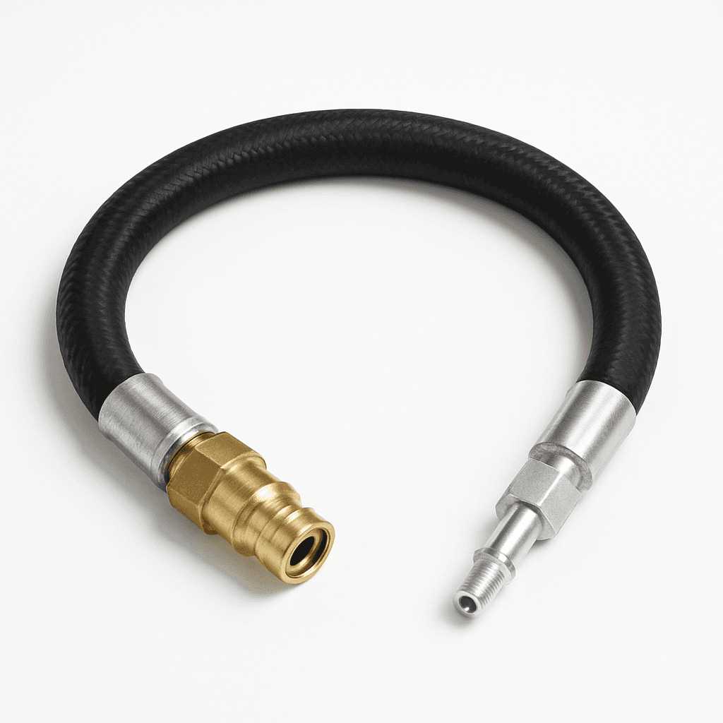 Compressed-air system test hose