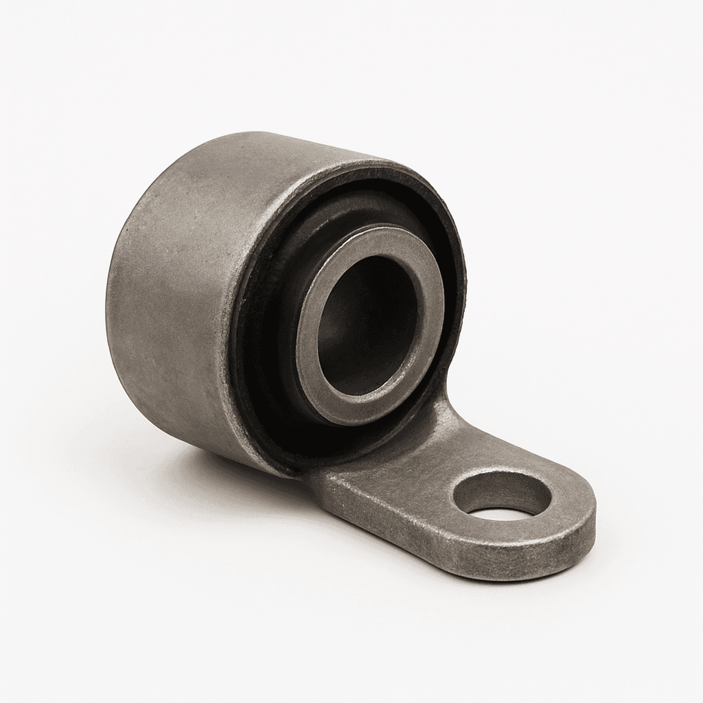 Shock absorber bracket spacer bush