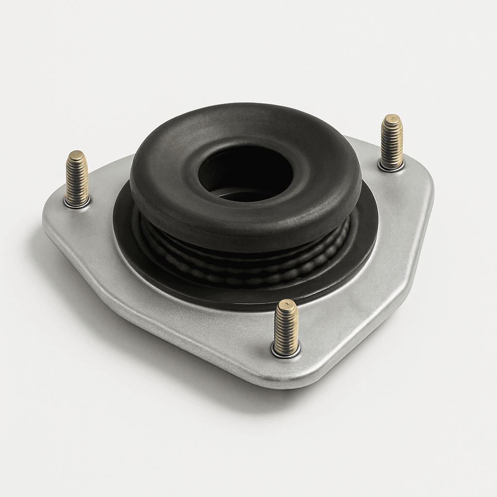 Frame spring mounting