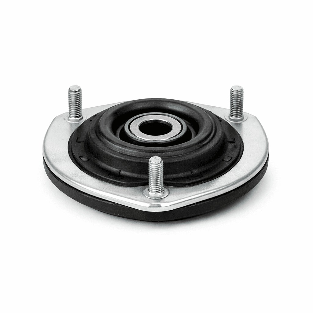 Suspension strut support mount supporting ring