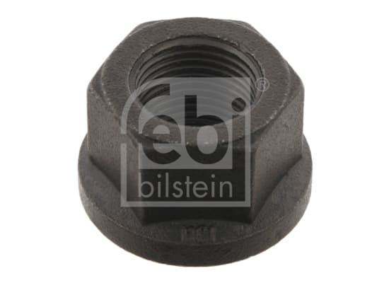 Spring support axle nut