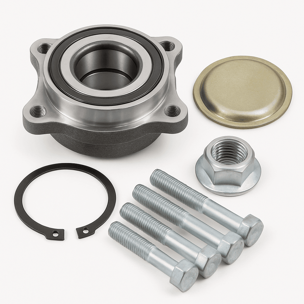 Wheel bearing mounting kit