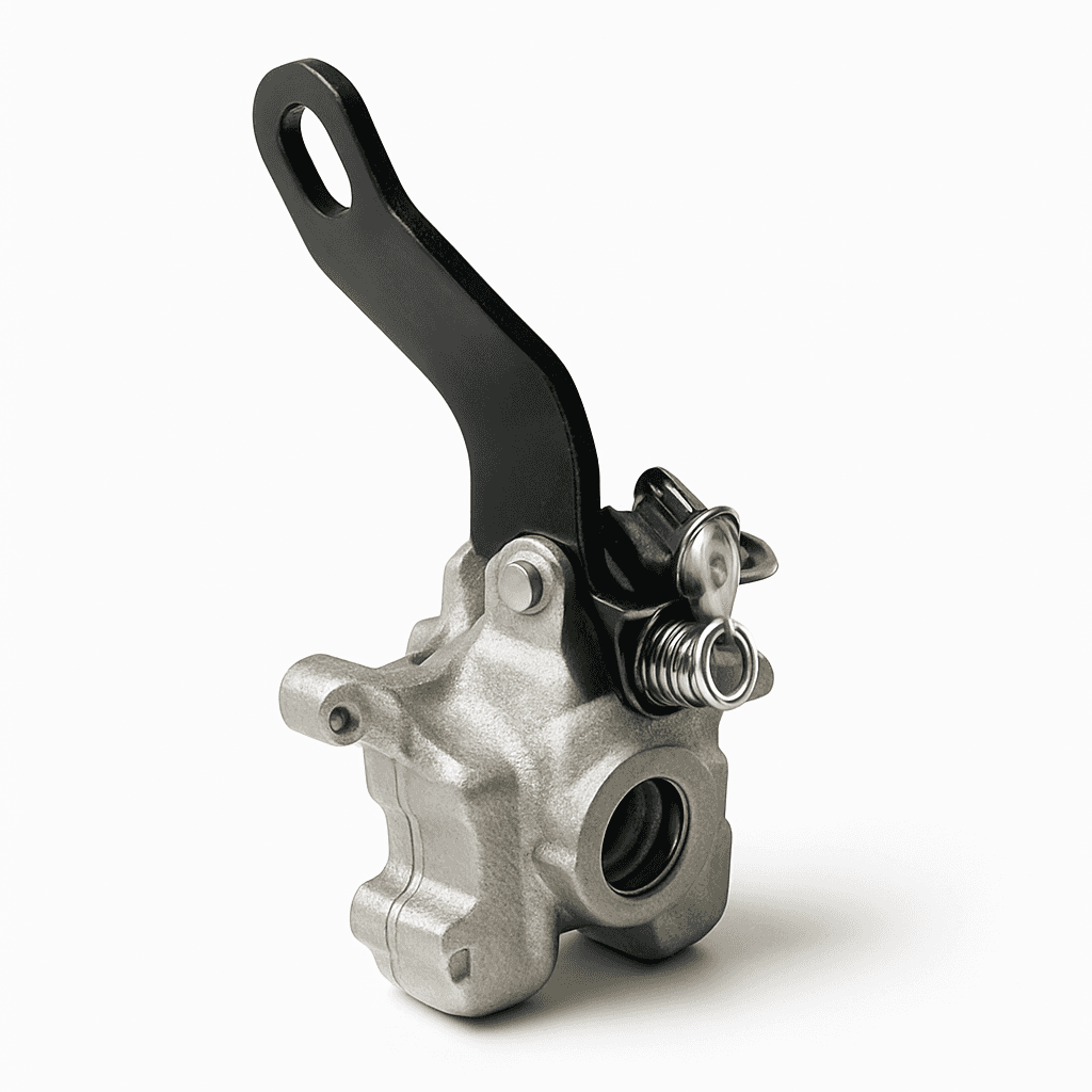 Parking brake caliper lever