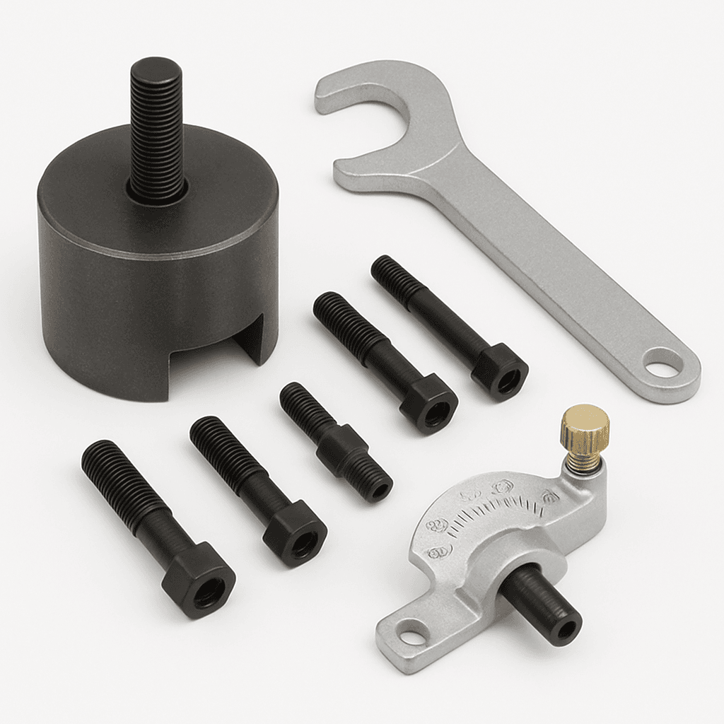Injector pump adjustment tool set