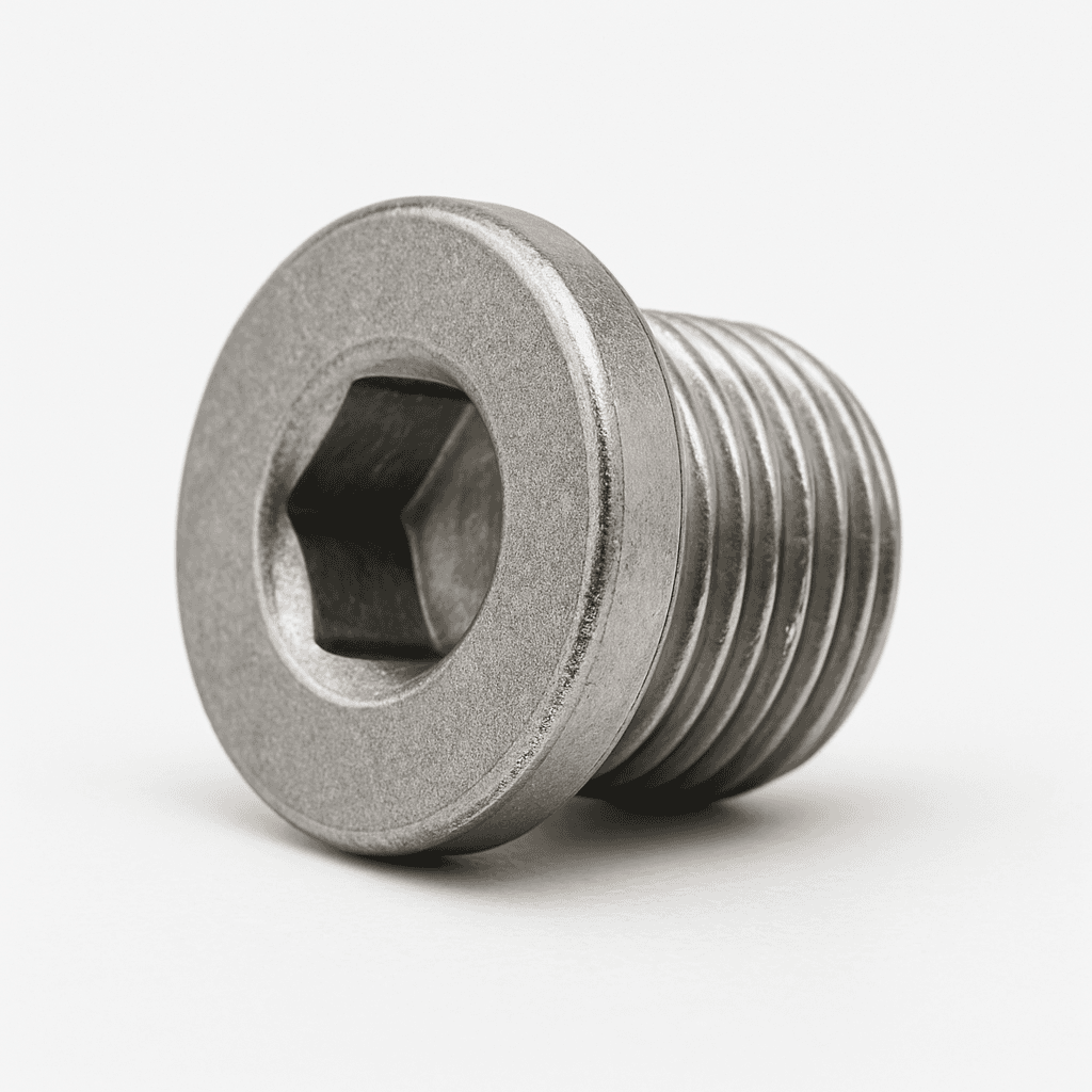 Automatic transmission casing screw plug