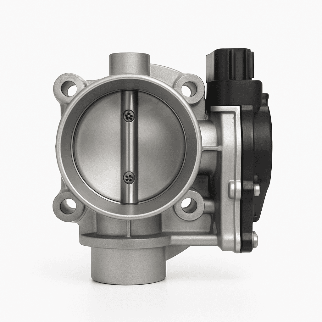 Adjustment element (throttle valve) valve