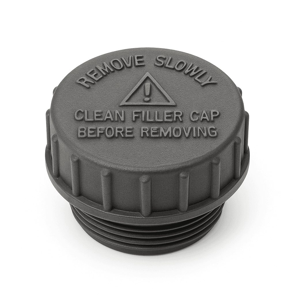 Brake fluid reservoir cap