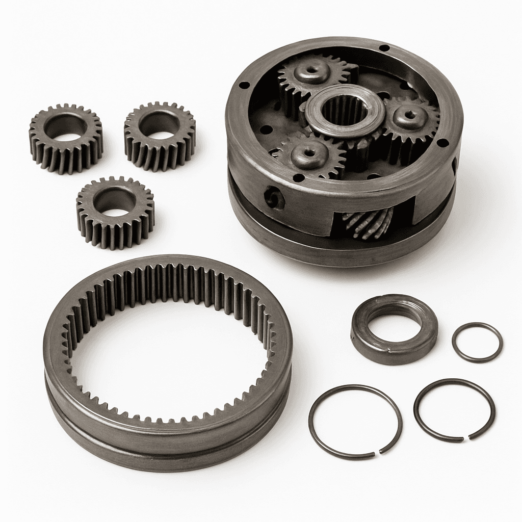 Automated manual transmission (AMT) planetary gear set