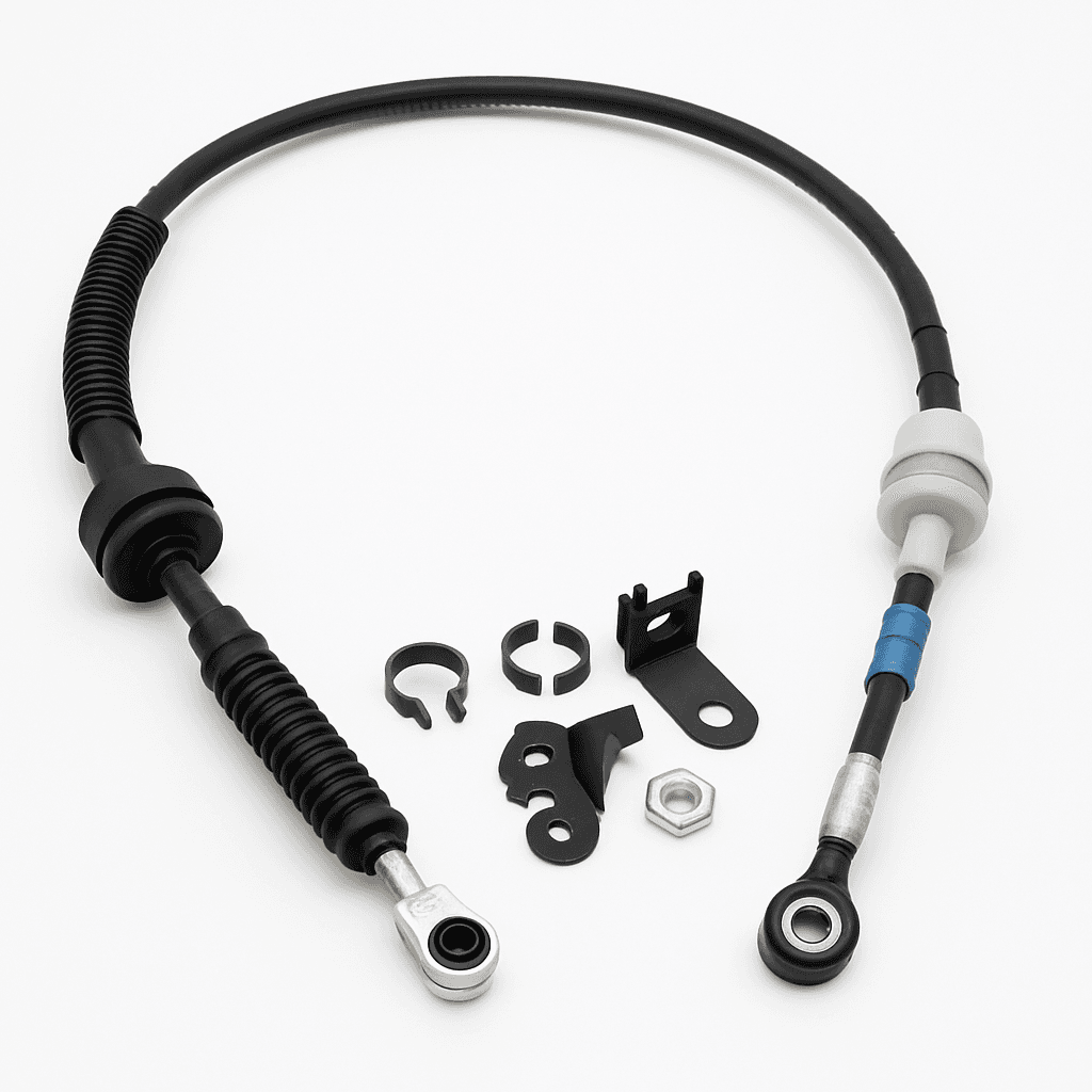 Automatic transmission cable set