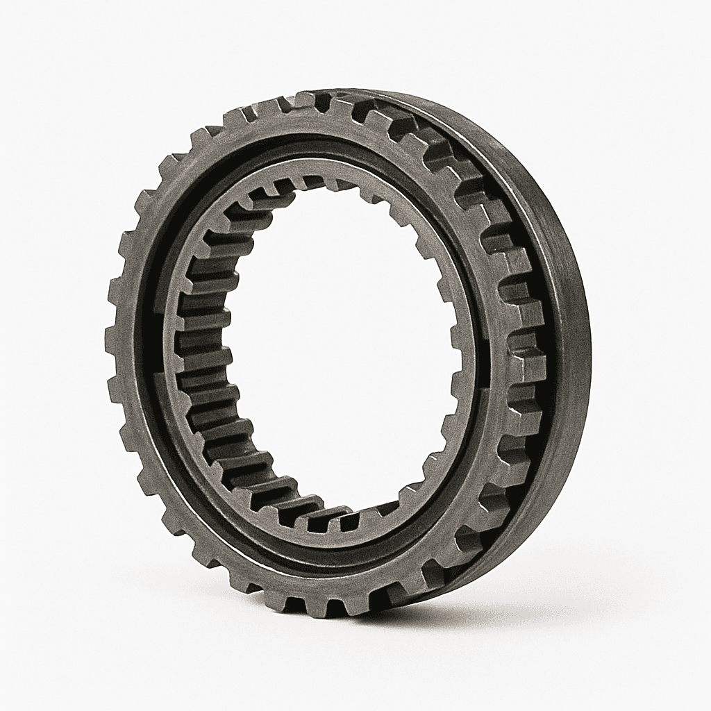 Dual-clutch transmission centring sleeve