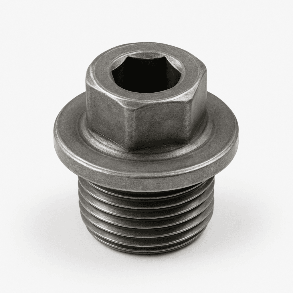 Dual clutch transmission casing screw plug