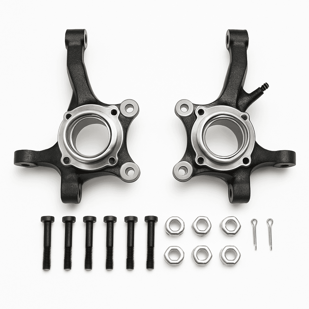 Suspension steering knuckle set