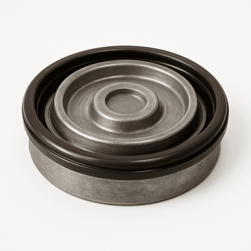 Servo piston seal ring