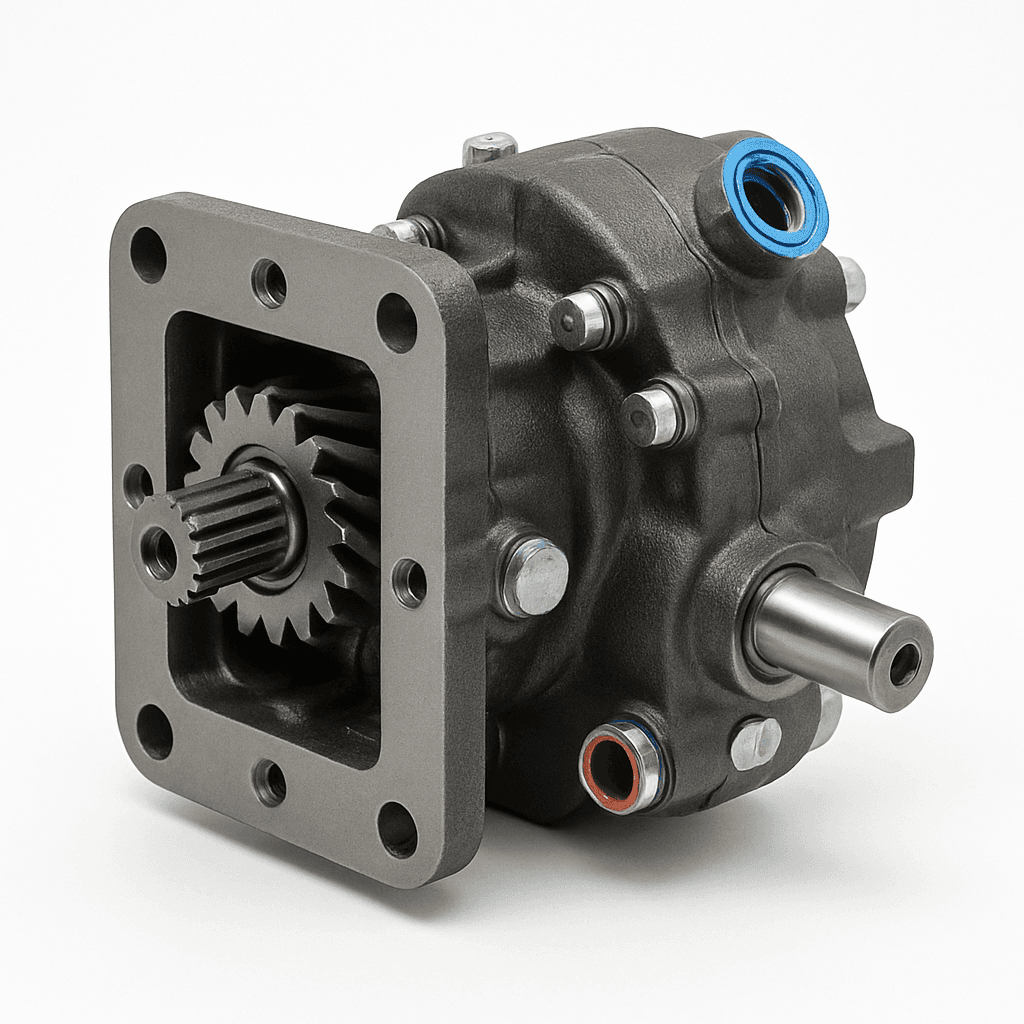 Power take-off hydraulic pump