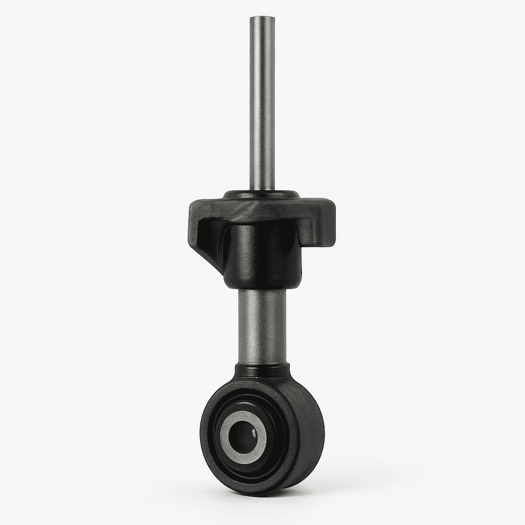 Shock absorber piston rod counter bracket
