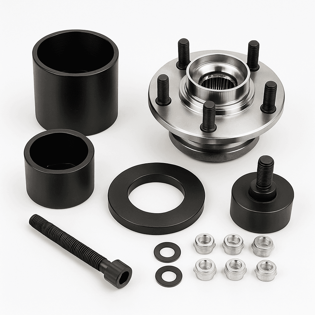 Mounting tool (wheel hub/bearing) extension kit
