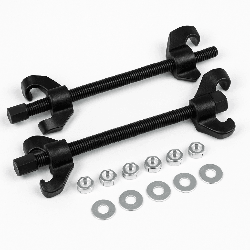 Spring compressor accessory set