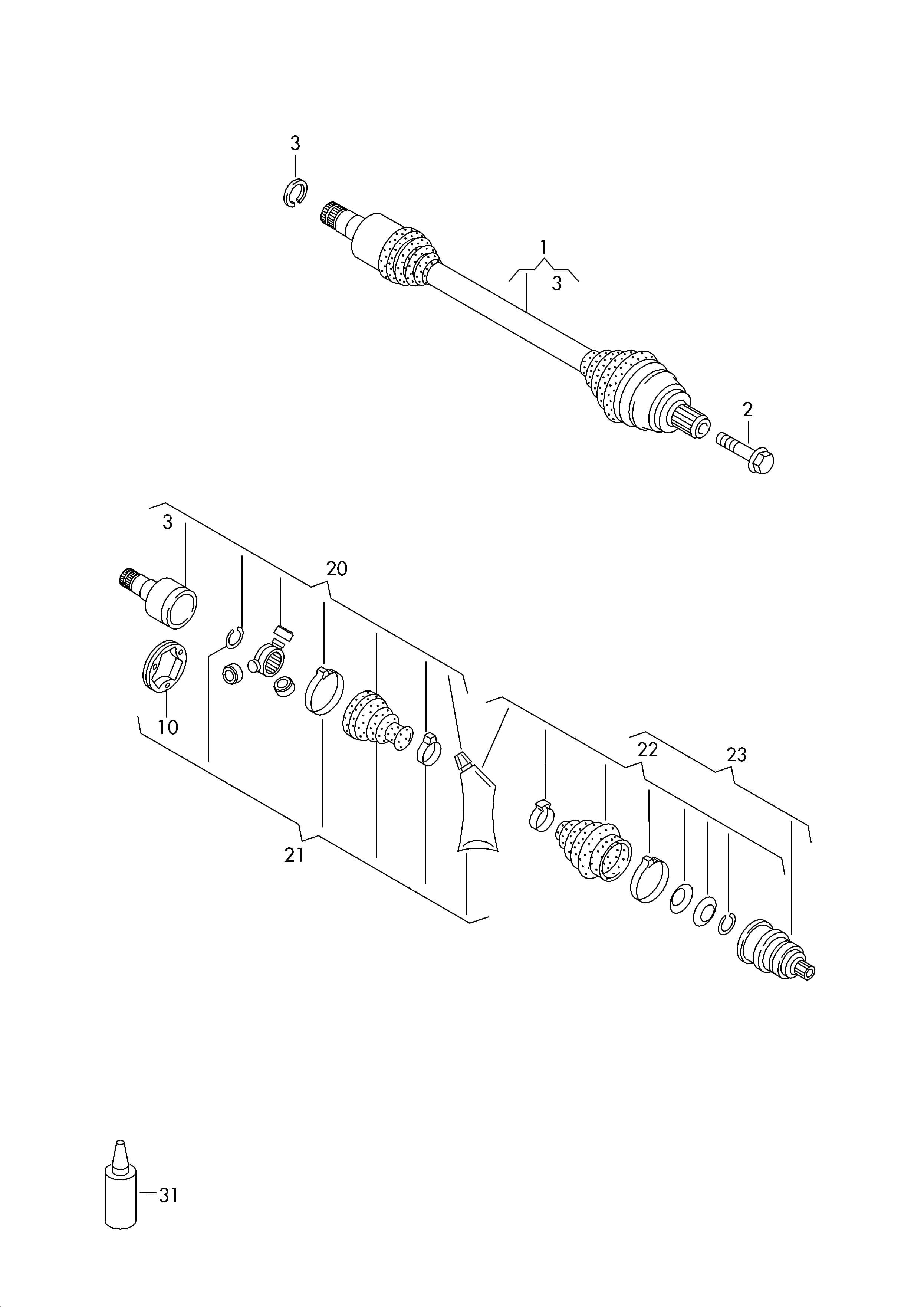 2019 — Front axle, steering › 40762