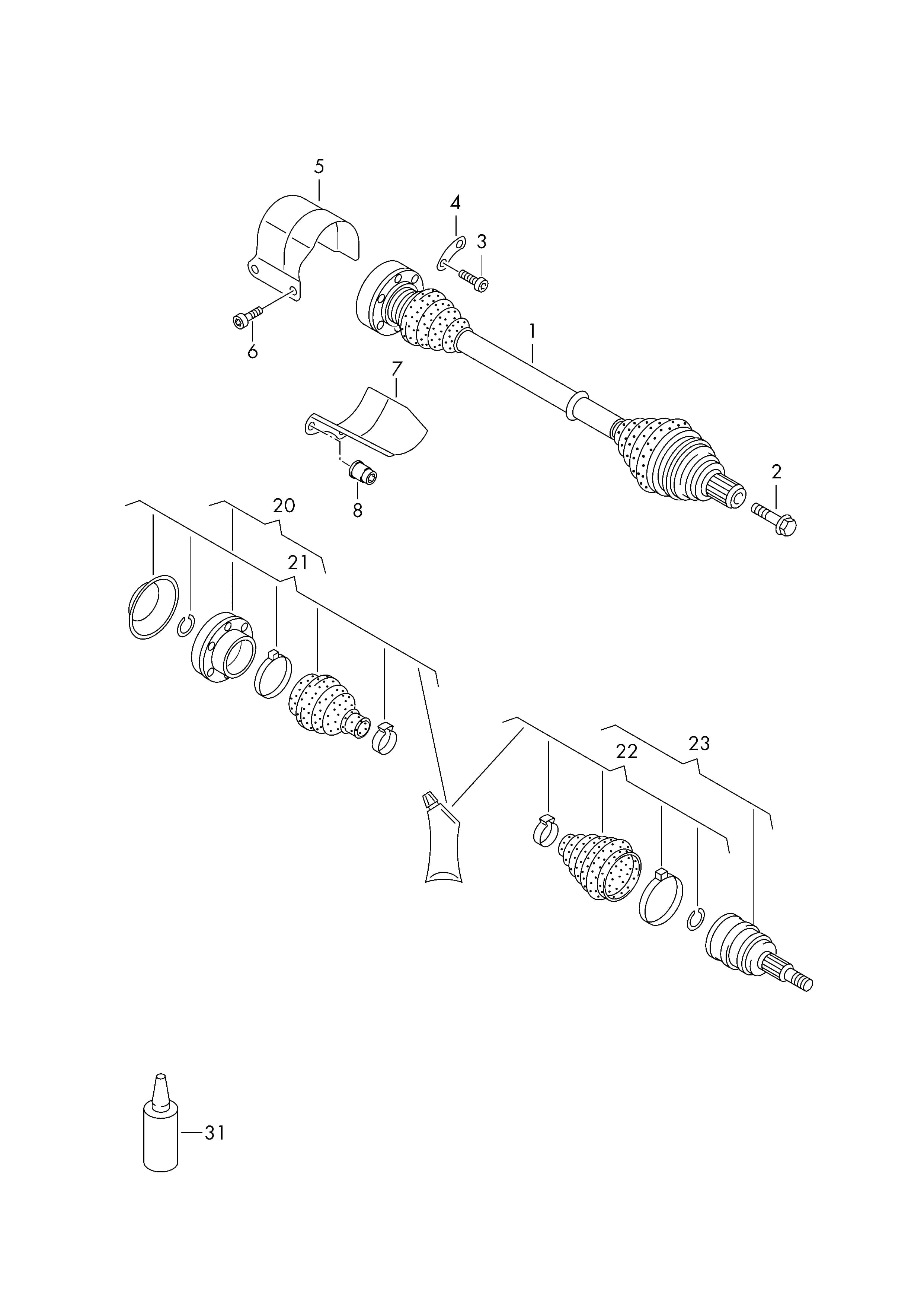 2019 — Front axle, steering › 40754