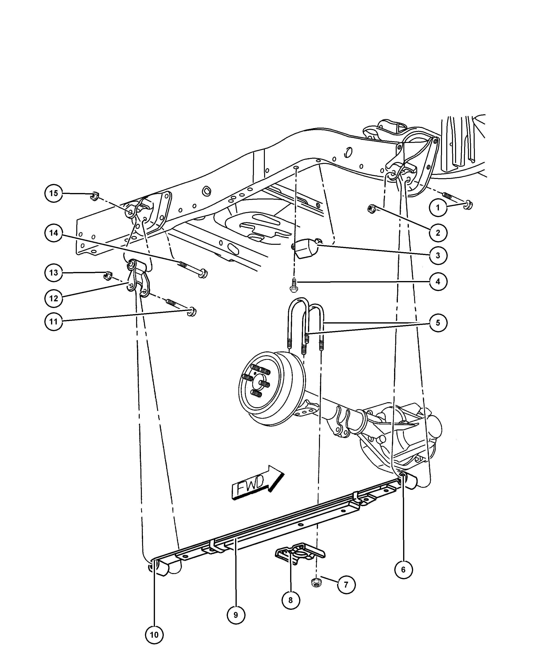 [ZBU: Spring - Left Rear,ZPU: Spring - Right Rear] — 1998 AN - DAKOTA (EXPORT) — 17 REAR SUSPENSION › 01 110 SUSPENSION,REAR,LEAF SPRINGS-AN 1