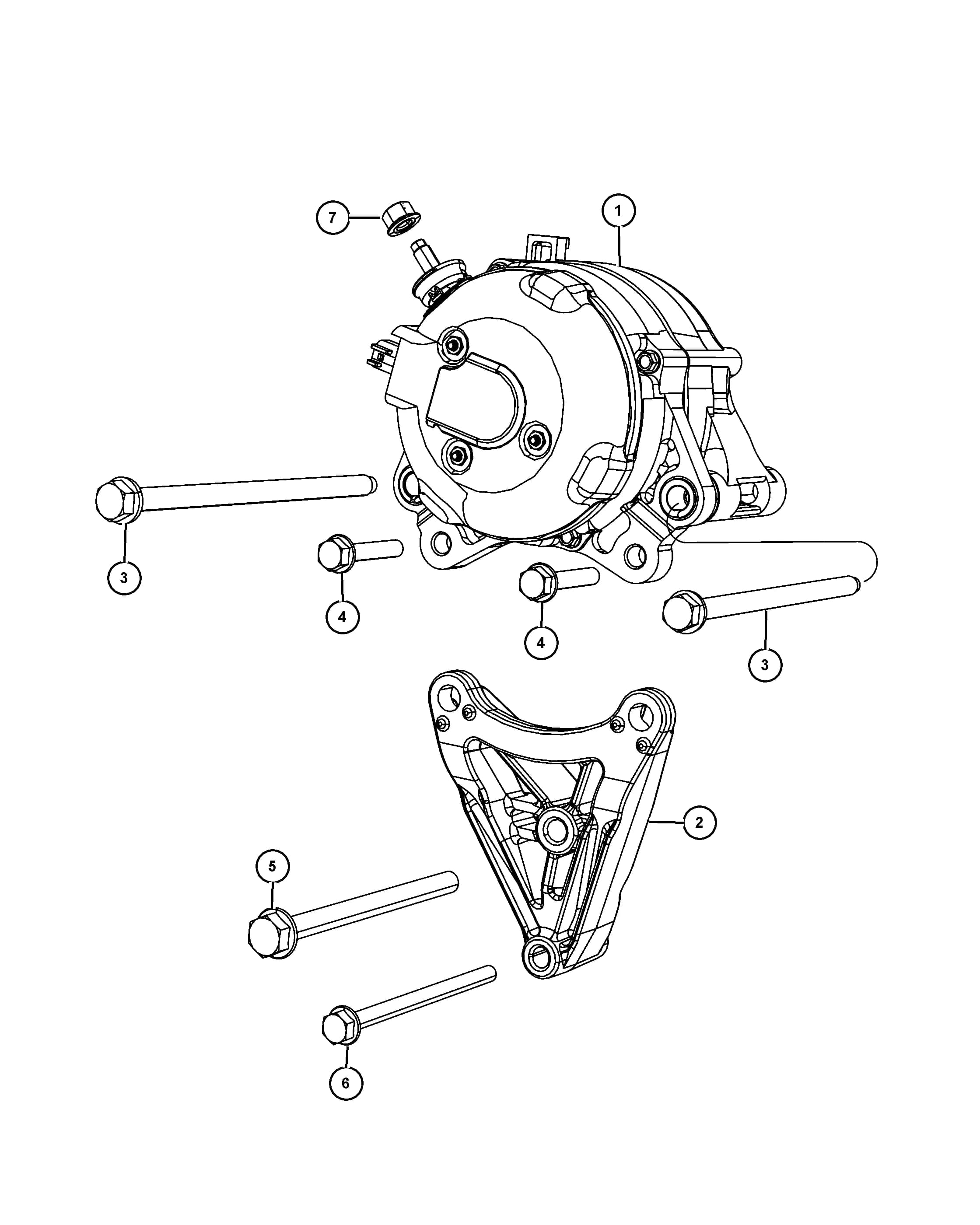 [BAB: 160 Amp Alternator], [X86: Complete Chassis Parts Module] — 2017 JK - JEEP WRANGLER — 8 ELECTRICAL › 05 201 ALTERNATOR/GENERATOR 3.0L [EHD], 3.6L [ERB]