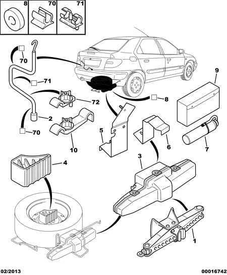 bodywork — rear floor › LIFTING JACK