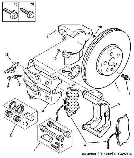 BRAKE PAD KIT FRONT, AV, WITHOUT ASBESTOS, Replaced by 4254 53 — mechanical — front brakes › FRONT BRAKES DISC CALIPER FRICTION PAD