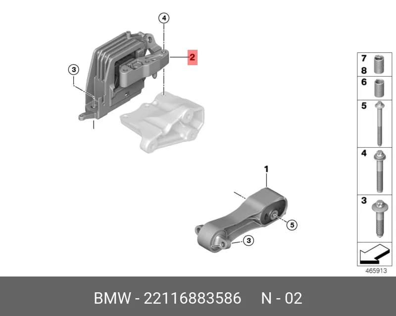 ENGINE MOUNTING — Engine Compartment