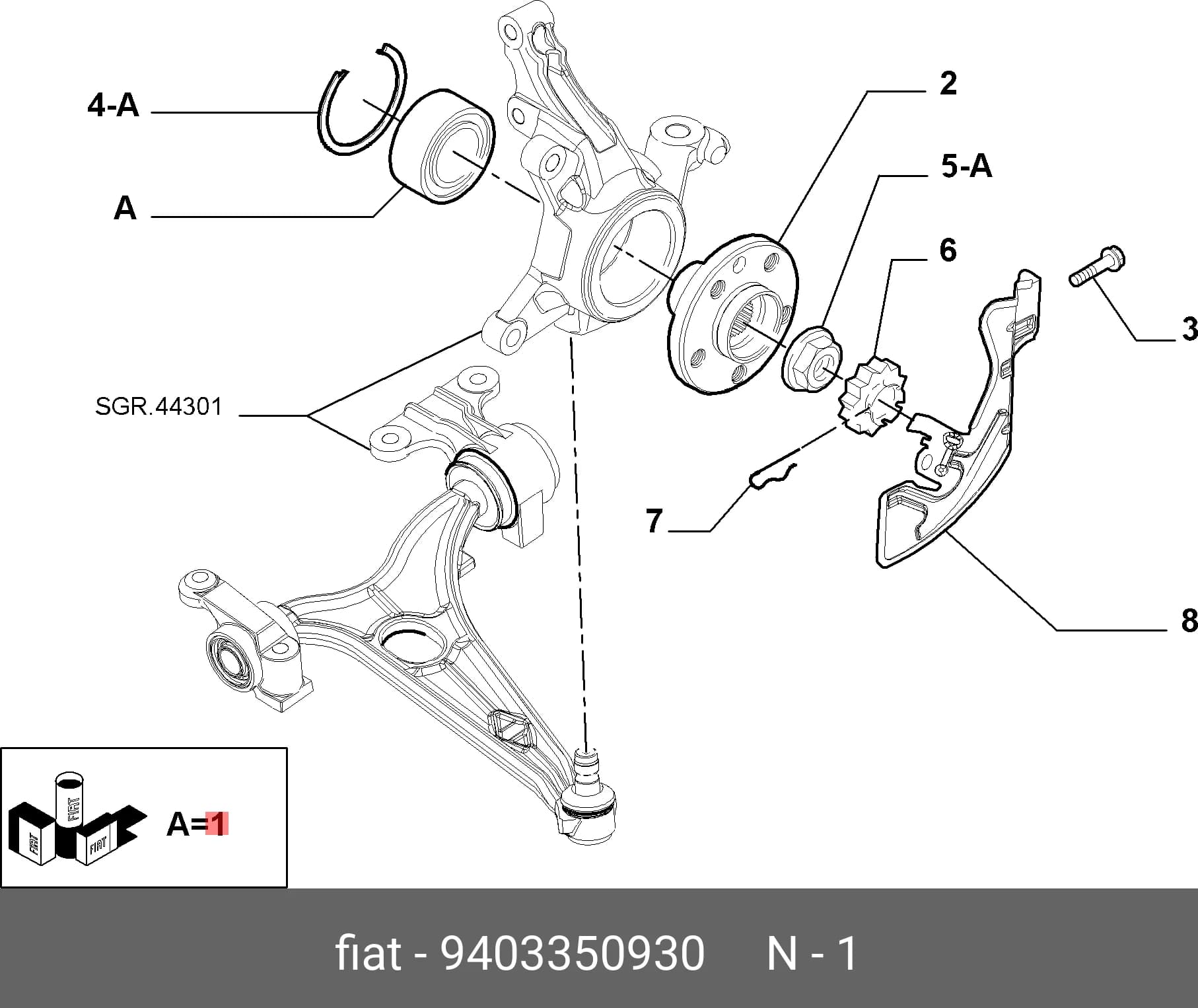 WHEEL BEARING — Transmission &amp; Wheel