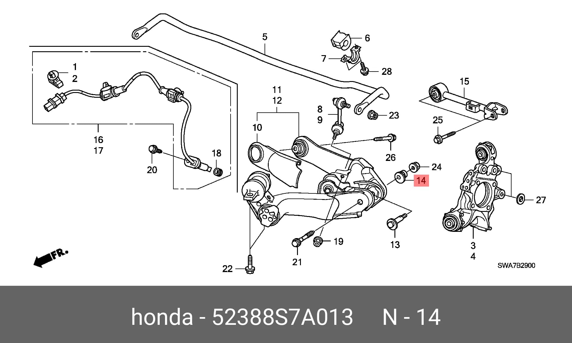 COLLAR/CAM — Suspension &amp; Frame