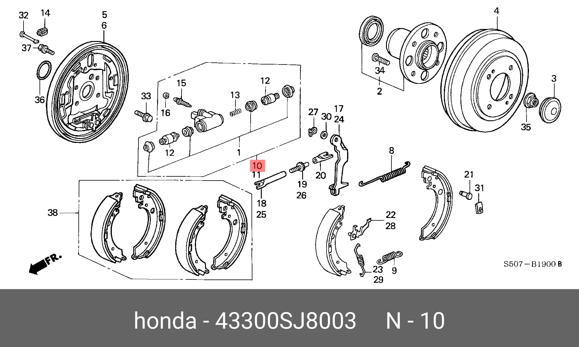 WHEEL CYLINDER — Wheel Cylinder