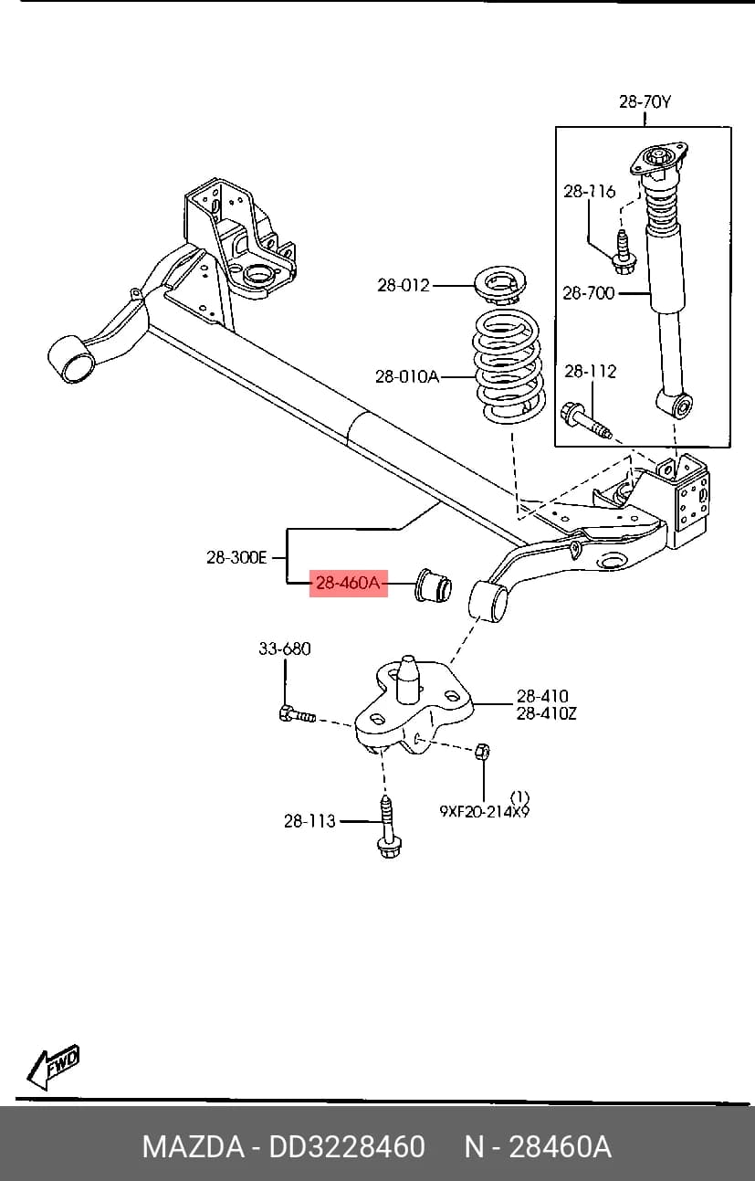 BUSH, SUSPENSION — Suspension &amp; Frame
