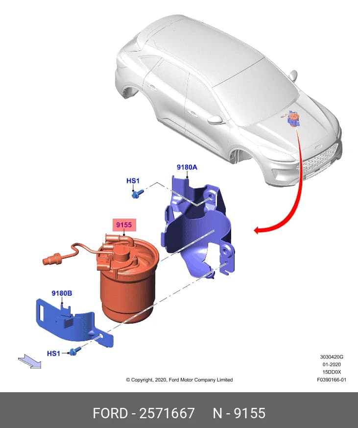 DIESEL FILTER (INJECTOR) — Filters