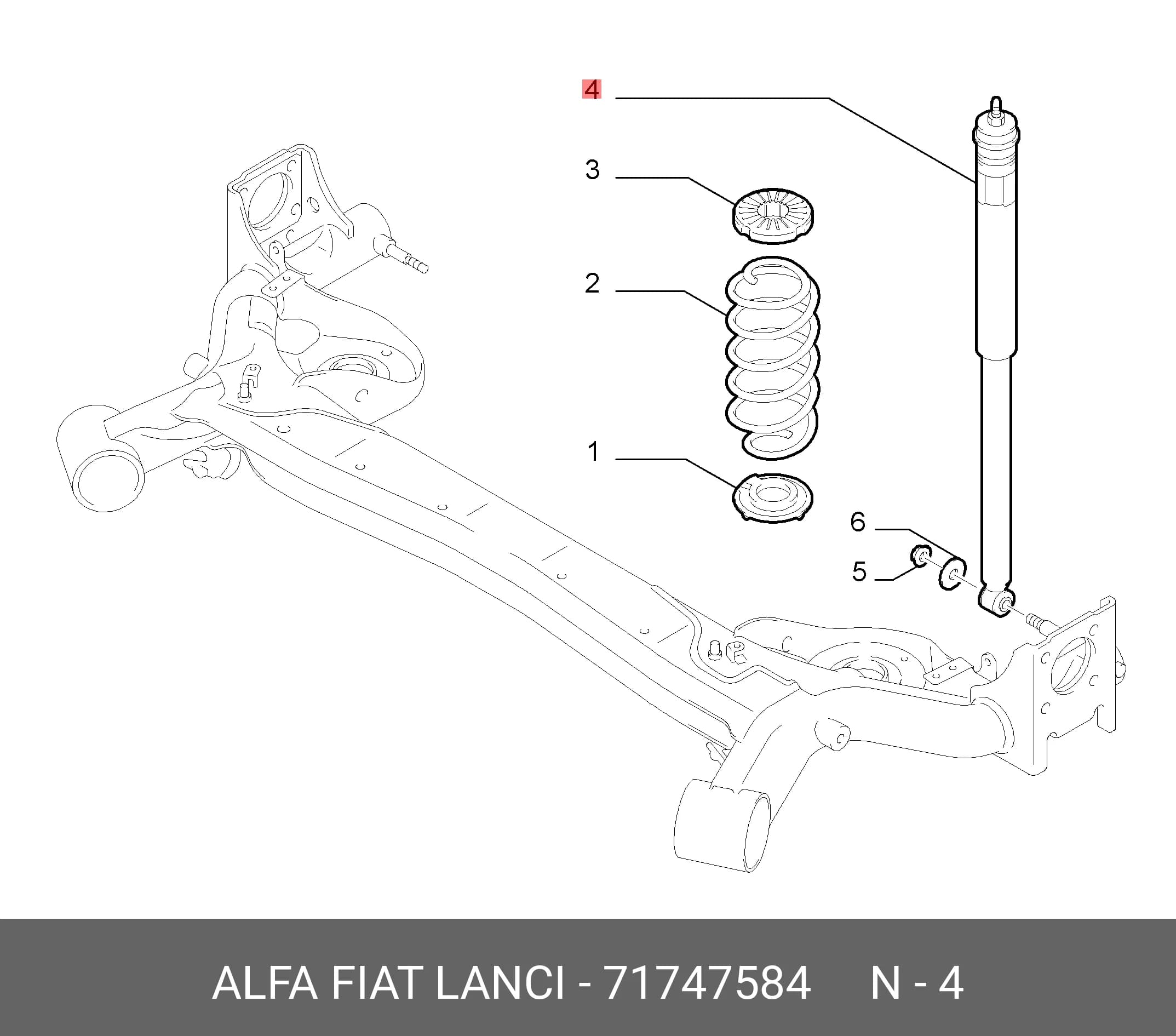 SHOCK ABSORBER — Suspension &amp; Frame