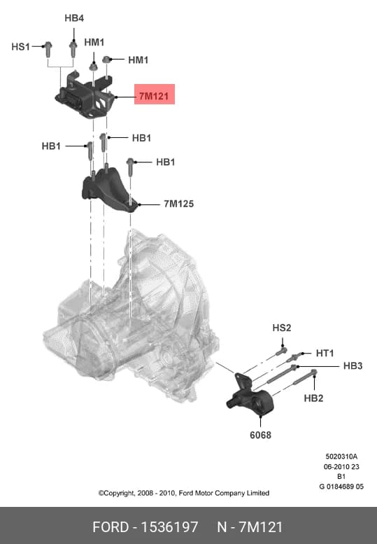 ENGINE MOUNTING — Engine Compartment