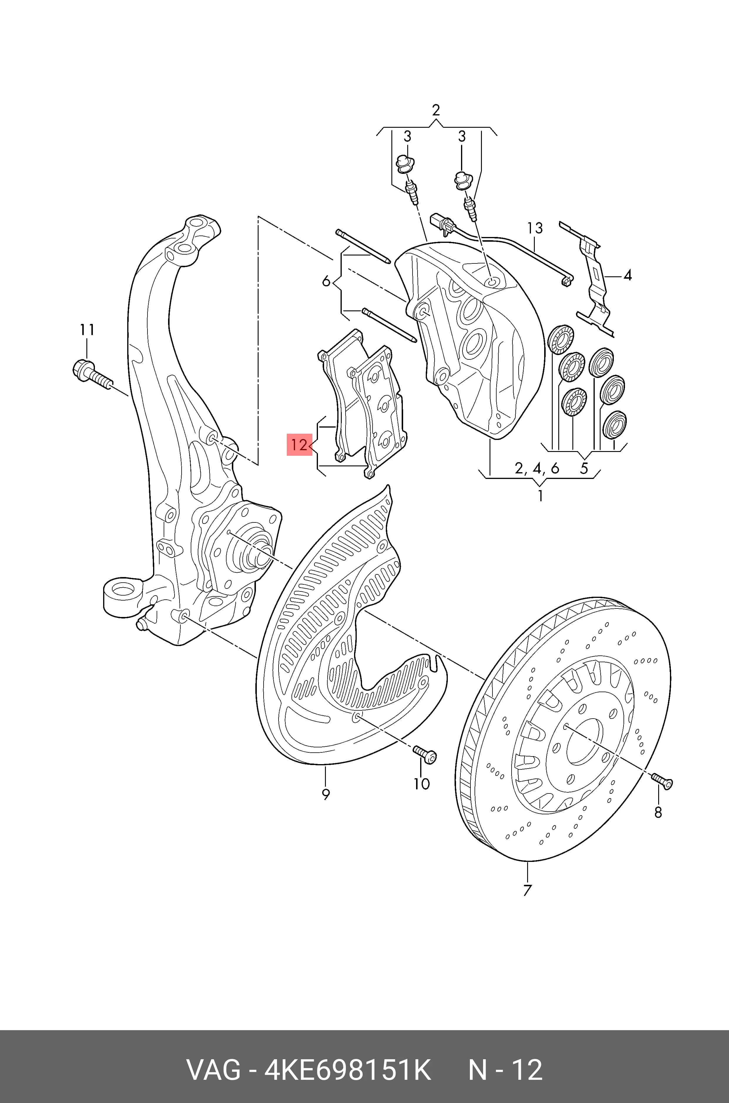 BRAKE PADS — Brakes