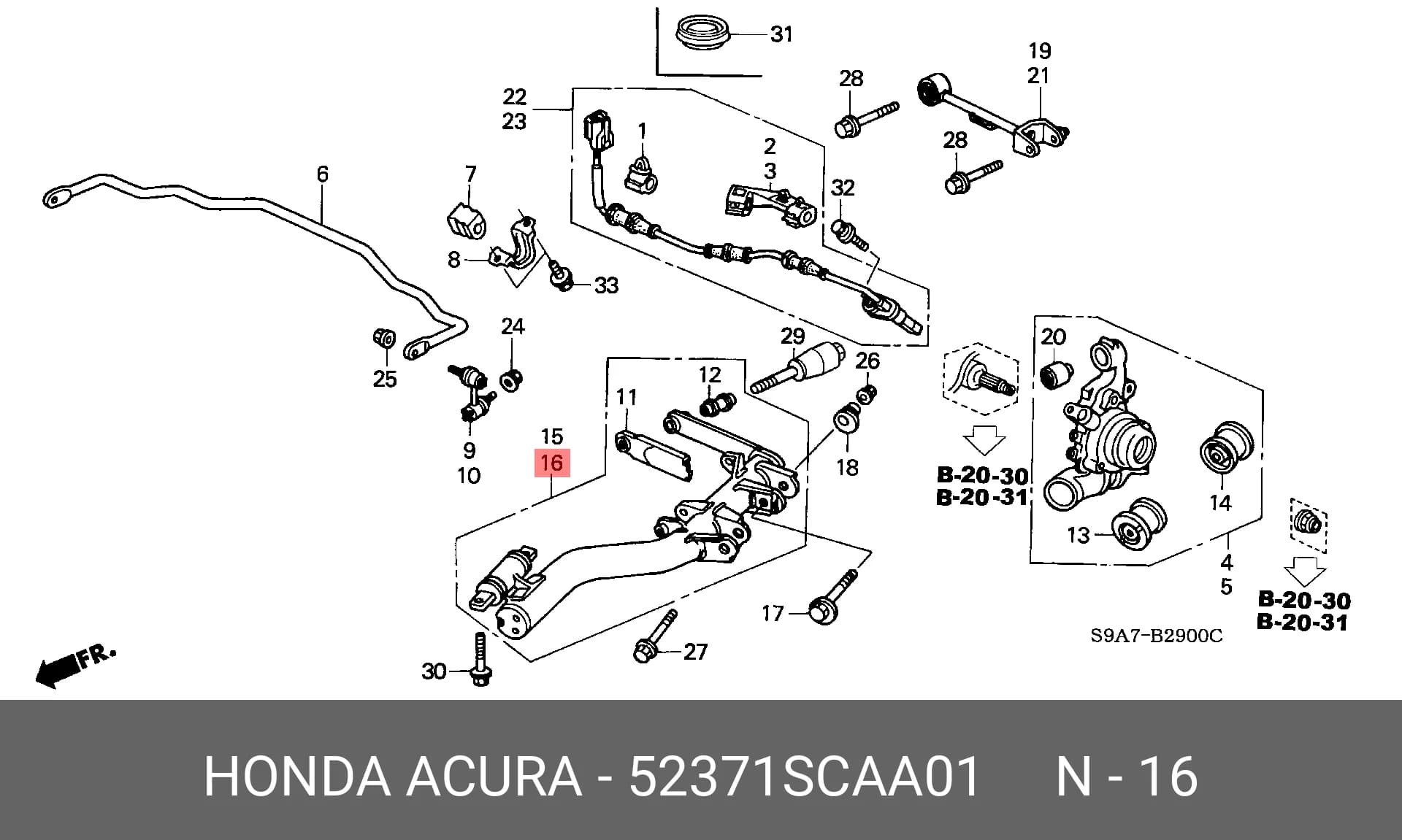 ROD, CONTROL — Suspension &amp; Frame
