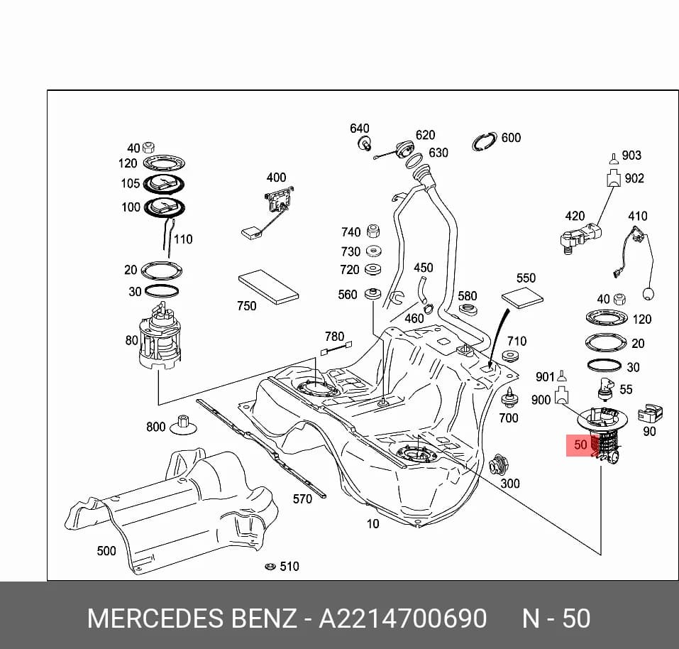 FUEL FILTER (IN-TANK) — Filters
