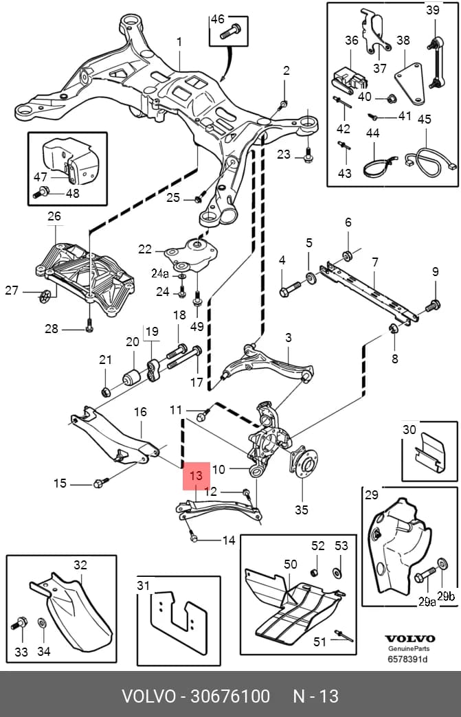 ROD, CONTROL — Suspension &amp; Frame
