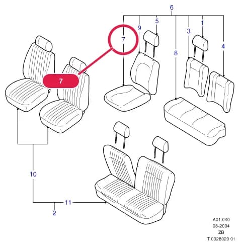 B Protection And Safety — B14 Protection And Safety.Seat Covers › B14005 Front And Rear Seat Covers