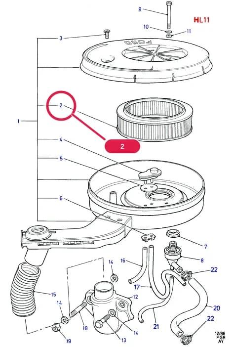 AYB CVH — AYB06 CVH.Engine Air Intake/Emission Control › AYB06010 Air Cleaner