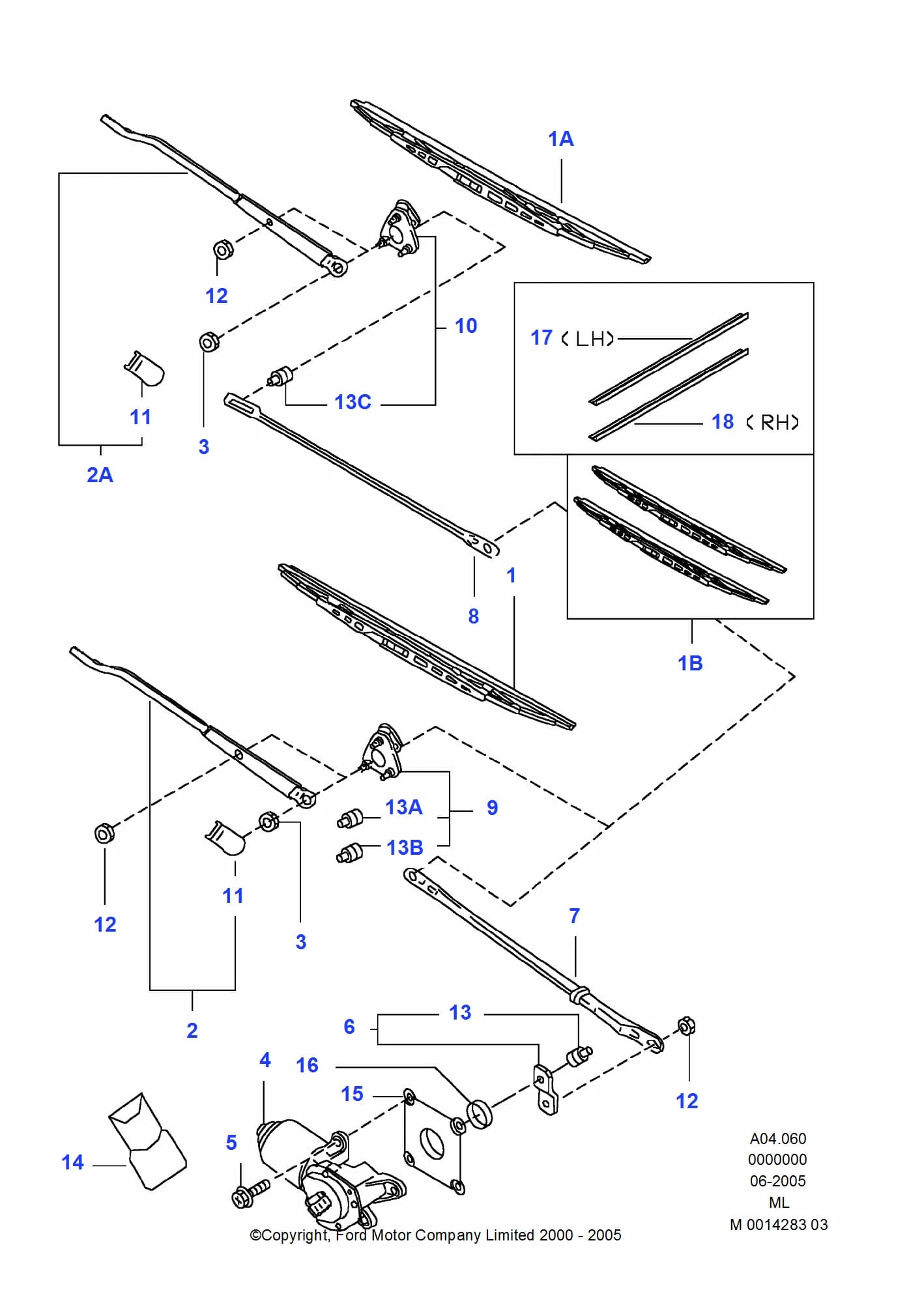 Blade Assy - Wiper — Maverick Maverick (1993–1998) — Windscreen Wiper