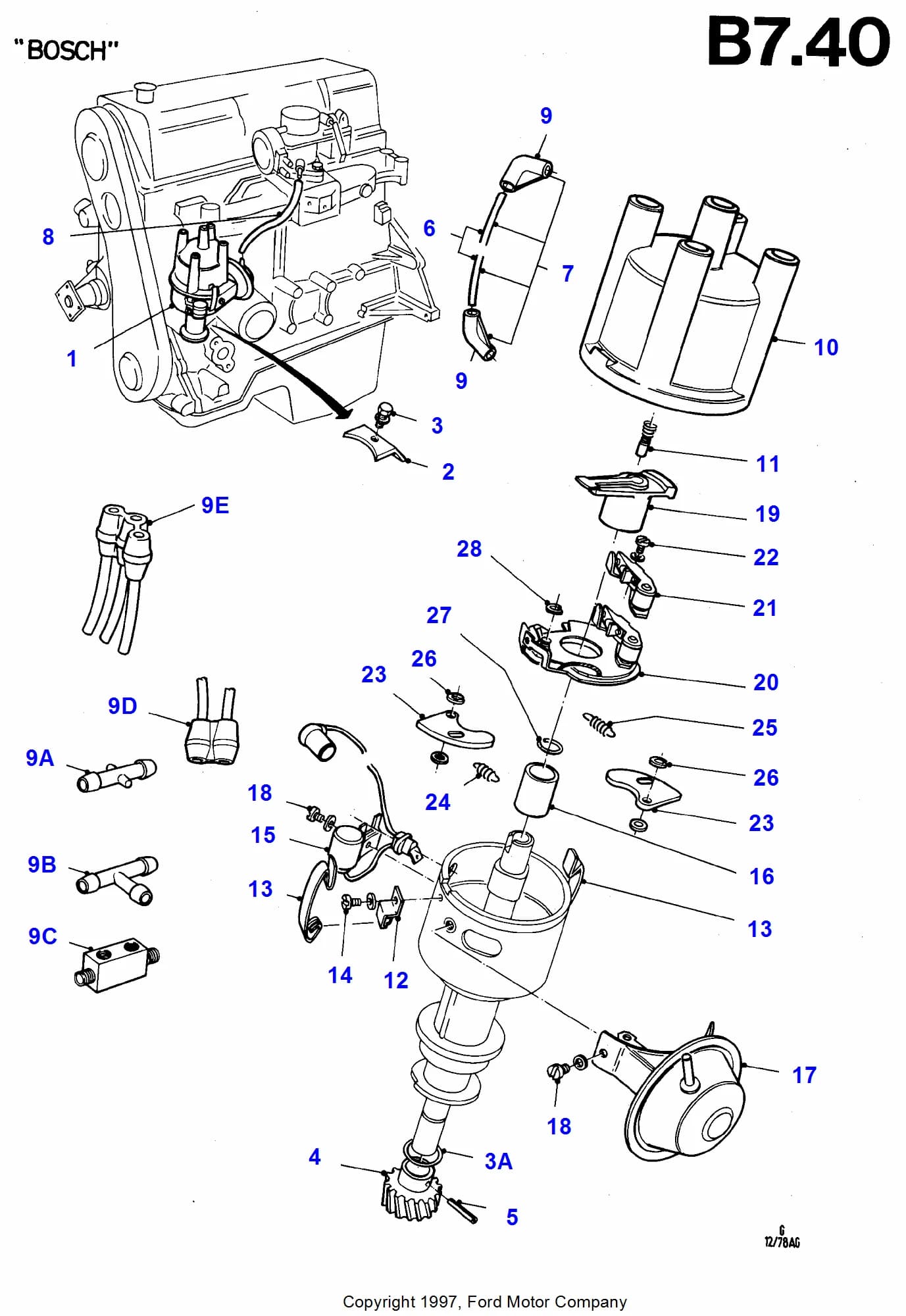 Rotor Assy — Sierra Sierra (2008–2016) — Distributor