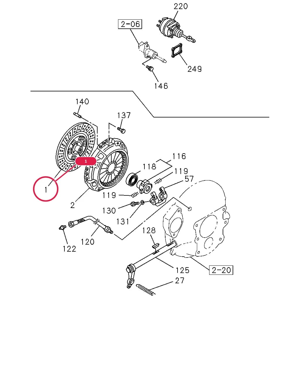 00.886 DISC; CLUTCH — 50915 - NP/NQ BUS LHDEXC.EU4     01 - — 2 - Clutch, Transmission, Trans Axle › 2-01 - CLUTCH