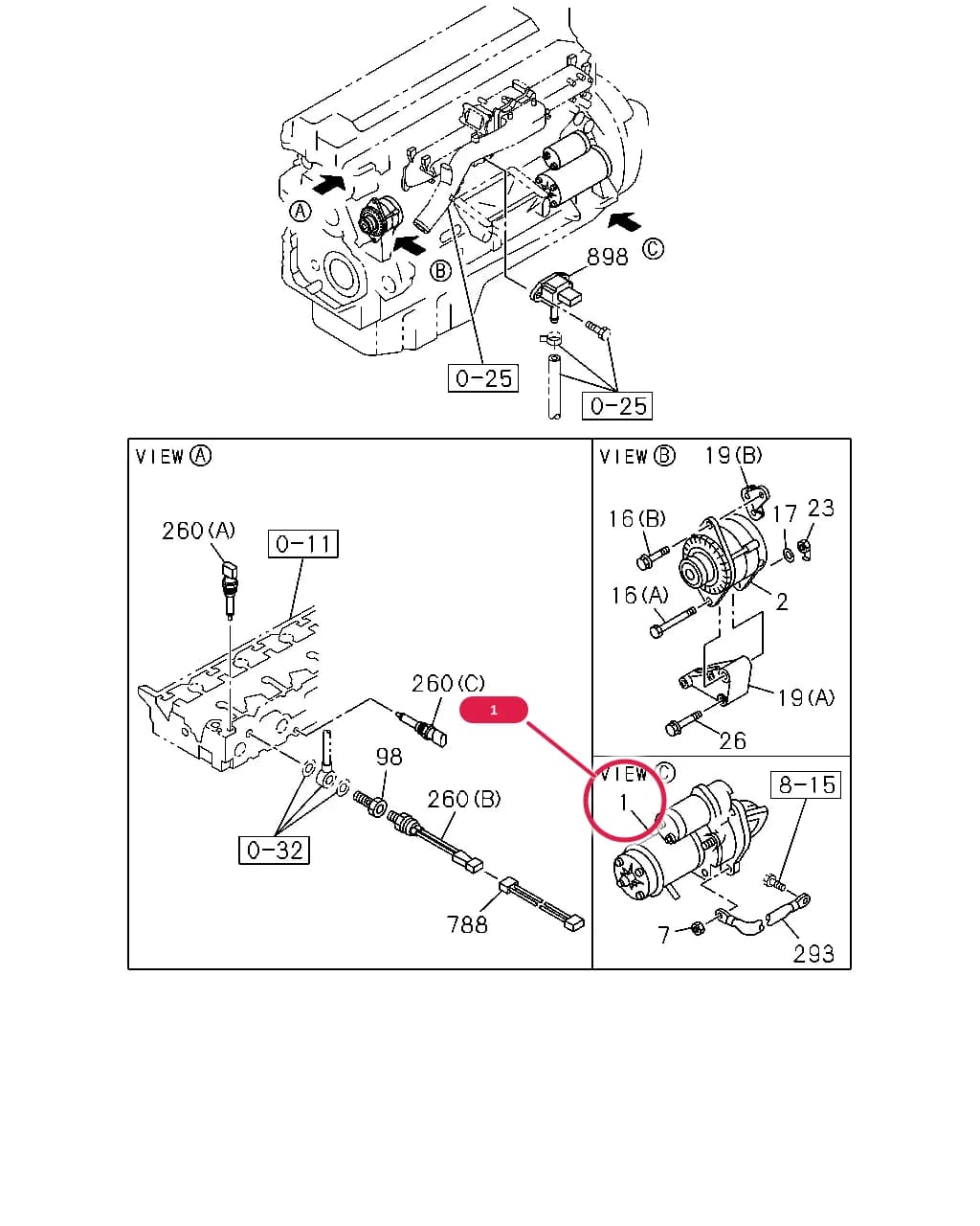 10862 - EXR LHD FUEL TANK 400L/400L+400L     01 - 04 — 0 - Engine, Emission, Engine Electrical › 0-60 - ENGINE ELECTRICAL CONTROL PARTS